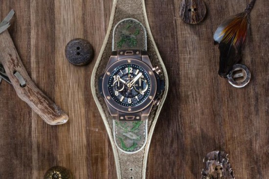Chỉ 100 chiếc đồng hồ Hublot đặc biệt từ da hươu cổ điển được sản xuất hoàn toàn thủ công